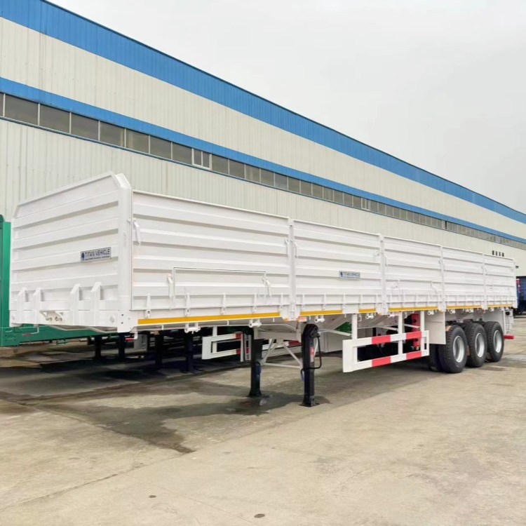 3 Axle Drop Side Trailer