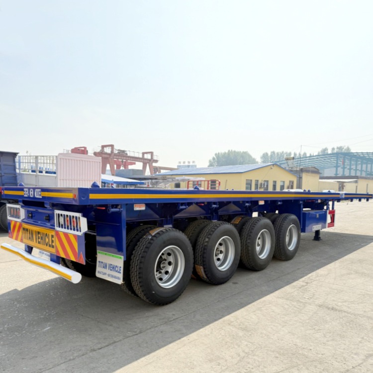 4 Axle Flat Deck Trailer