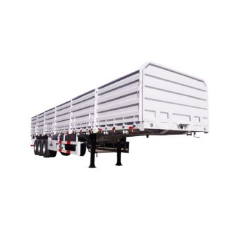 3 Axle 50 Ton Side Wall Semi Trailer