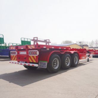 3 Axle 40 Ft Skeleton Trailer