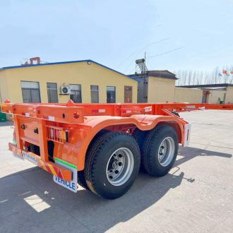 2 Axle 20Ft Skeletal Trailer