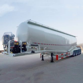 5 Axle 60 CBM Bulk Cement Tank Trailer