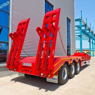 3 Axle Low Bed Truck Trailer