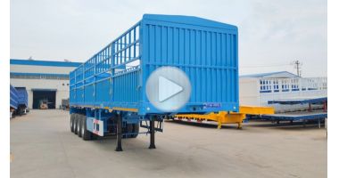 3 Axle Fence Semi Trailer